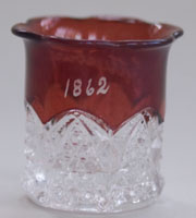 Gettysburg Souvenier Glass